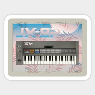 JX-8P analog polysynth Sticker